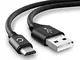 CELLONIC® Cavo USB dati 2m compatibile con Logitech MX Masters 2S / MX Anywhere 2S / K800,...