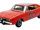 Auto World AMM964, Modellino Dodge Charger del 1969 General Lee, Scala 1:18, Arancione