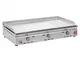 Pla.Net GL80 X L – Barbecue (8400 W, Barbecue, propano/butano, Tavolo, Ferro, Acciaio Inox