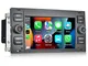 CAMECHO Android Autoradio con CarPlay Android auto per Ford C-Max/Galaxy/Connect/Kuga/Fies...