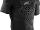 Leatt Unisex Protektorenshirt Kurzarm Airfit Stealth, Schwarz, XL, LE-PRT-2008