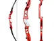 SHARROW 66" Takedown Arco Ricurvo e Frecce Archi Ricurvi 22-38lbs Arc de Chasse Adulti Ris...