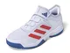 adidas Ubersonic 4 K, Shoes-Low (Non Football), Ftwr White/Bright Red/Bright Royal, 36 2/3...