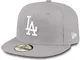 New Era MLB League Basic 59Fifty Los Angeles Dodgers Snapback cap, Uomo, Gray White, 6 7/8...