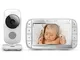 Motorola MBP 48 - Baby monitor video digitale con schermo LCD a colori da 5.0”, modo eco e...