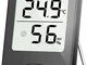 Habor Igrometro Termometro Digitale Termoigrometro LCD con l'Icona di comforto Termometro...