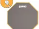 Evans RF-6D Practice Pad - Pad per esercizi, double face, 6 pollici + portachiavi keepdrum...