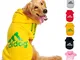 Ducomi Felpa per Cani Adidog con Cappuccio in Morbido Cotone - Vestito Cane Taglia XS - 8X...