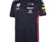 Red Bull Racing Aston Martin Team Tee 2019, XXL T-Shirt, Blu (Navy Navy), XX-Large Uomo