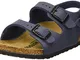 Birkenstock Roma, Sandali con Cinturino alla Caviglia Bambino, Blu (Navy Navy), 33 EU