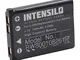INTENSILO Li-Ion Batteria 700mAh (3.7V) per Fotocamera Camcorder Fuji Fujifilm Finepix XP8...