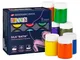 Set di colori per tessuti Nevskaya Palitra | set colori per seta | 9x50mL set colori per b...