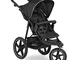 Hauck Passeggino 3 Ruote Runner 2, All Terrain, Ruote Gonfiabili Extra Grandi, Cappotta Pa...