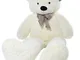 JOYFAY Marca Grande Orsacchiotto 230cm 91" Orso di Peluche Gigante Bianco Giocattoli di pe...