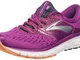 Brooks Glycerin 16, Scarpe da Running Donna, Nero (Wild Aster/Fig/Orange 586), 38.5 EU