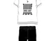 JUVENTUS F.C Pigiama Corto Maglia Manica Corta + Pantaloncini Prodotto Ufficiale Juve Bamb...