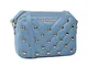 Love Moschino Borsa A Tracolla Con Borchie Cuore Donna JC4236PP0AKE0 700 Azzurro