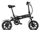 Brownrolly Bicicletta elettrica da 250W Sport ad Alta Potenza, Materiale Alto, Pieghevole,...