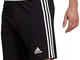 adidas Squadra 21, Pantaloncini da Calcio Unisex-Adulto, Nero Bianco, S