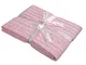 NTBAY Coperta per Neonato in Maglia di Cotone, Coperta per Bambini Multicolore Morbida e A...