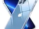 Vimiki Custodia trasparente progettata per iPhone 13 Pro Max, [mai gialla] [Protezione ant...