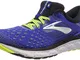 Brooks Transcend 6, Scarpe da Running Uomo, Multicolore (Blue/Black/Nightlife 419), 44.5 E...