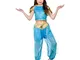 Ragazze arabo principessa Costume di Halloween taglia medi 5-7 anni (122-134cm)