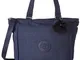 Kipling New Shopper L - Borse Tote Donna, Blu (Spark Night), 17.5x48.5x34 cm (B x H T)