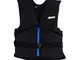 AWN Black Edition Aiuto Galleggiamento Giubbotto Gilet Regata 50 N Galleggiante Sicurezza...