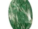 Gems&JewelsHub JX91 - Pietra preziosa Ovale in Giada Verde Naturale, Taglio cabochon, 68,4...