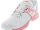 Babolat Propulse AC Junior, Scarpe da Tennis Unisex-Bambini, White/Geranium Pink, 31 EU