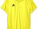 adidas Core 18, Maglietta Polo Uomo, Giallo (Yellow/Black), XL