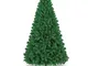 SHareconn Albero di Natale Artificiale, PVC Ago di Pino, Facile Montaggio, Supporto in Met...