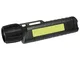 UK Lights 14436N - Luce da elmetto 4AA eLED CPO, con interruttore sul retro, colore: Nero