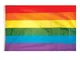 NEW LARGE 5FT X 3FT 5'x3' FLAG GAY PRIDE RAINBOW