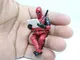 Deadpool, statuetta mini carina seduta postura statua bobblehead figure giocattoli regalo...