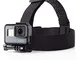 Amazon Basics Fascia da testa per fotocamera/videocamera GoPro, Nero