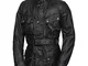 Belstaff Trialmaster Pro Giacca cerata moto Schwarz