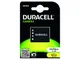 Duracell DR9664 Batteria per Nikon EN-EL10, Olympus Li-40B, 3.7 V, 700 mAh, Nero