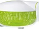 Ibili 783626, Centrifuga per insalata, 26 cm, Verde, Bianco