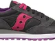 Saucony Jazz Original S1044-324, Scarpe da Ginnastica Donna, Multicolore (Carbón/Rosa), 40...