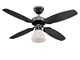 Westinghouse Lighting 7870940 Ventilatore da soffitto da 105 cm Capitol in bronzo duro per...