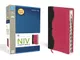 NIV Study Bible: New International Version, Charcoal/Pink, Italian Duo-Tone, Personal Size