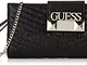 Guess Jazzie, Borsa a Mano Donna, Nero (Black), 4.5x12x26 cm (W x H x L)