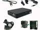 Vivavoce Bluetooth A2DP, USB, SD, AUX, CD, kit adattatore per auto Mini Cooper R50, R52, R...