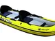 Sevylor Reef 300 Kayak Mare Gonfiabile, Sit On Top, 2 Posti, Giallo Nero, ‎296 x 81 x 55 C...