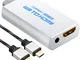 CAMWAY Convertitore da Wii a HDMI,Adattatore da Wii a HDMI Video di uscita 1080p / 720p Ja...