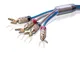 Oehlbach Bi Tech 4.4 B, altoparlanti bi-wiring placcati argento 2 x 2,5 / 2 x 4,0 mm², con...