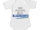 Babloo Body Neonato Bodino Idea Regalo Tifoso Sampdoria Blucherchiato 3 Mesi Manica Lunga...