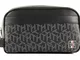 Tommy Hilfiger Washbag tela rivestita Black Monogram